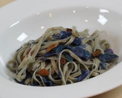 Tagliatelle with Red Cabbage